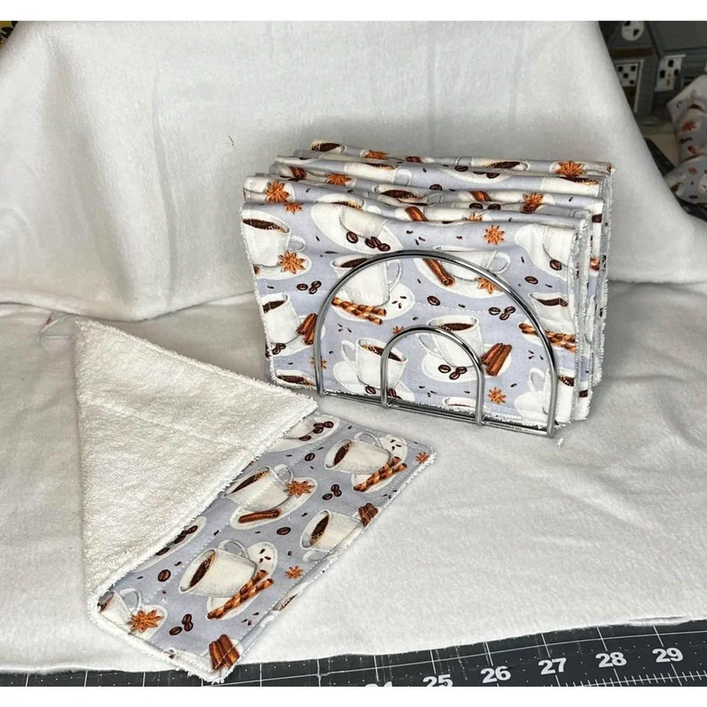 Unpaper paper Towels UPDATED with fall fabric